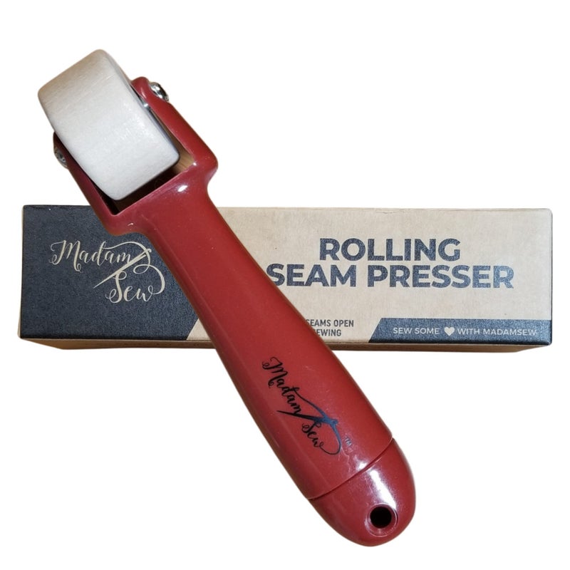 Madam Sew Madam Sew Rolling Seam Presser  Temporarily Hold Seams  for Quilting Sewing Wallpaper Print and Crafts  Sewing Accessory 