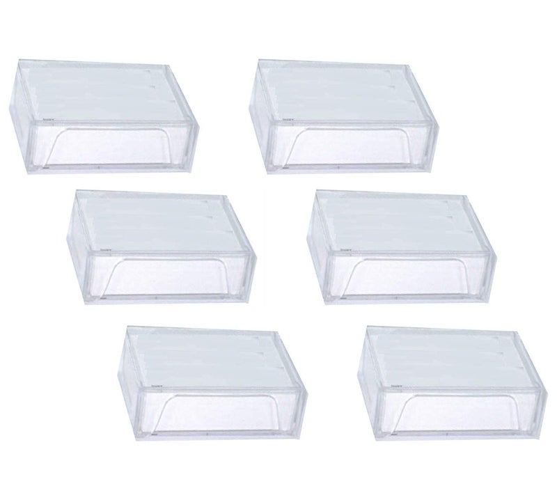 NSSP New Transparent Safe Visiting/Business Name Card Box (Pack of 15) - Image 1