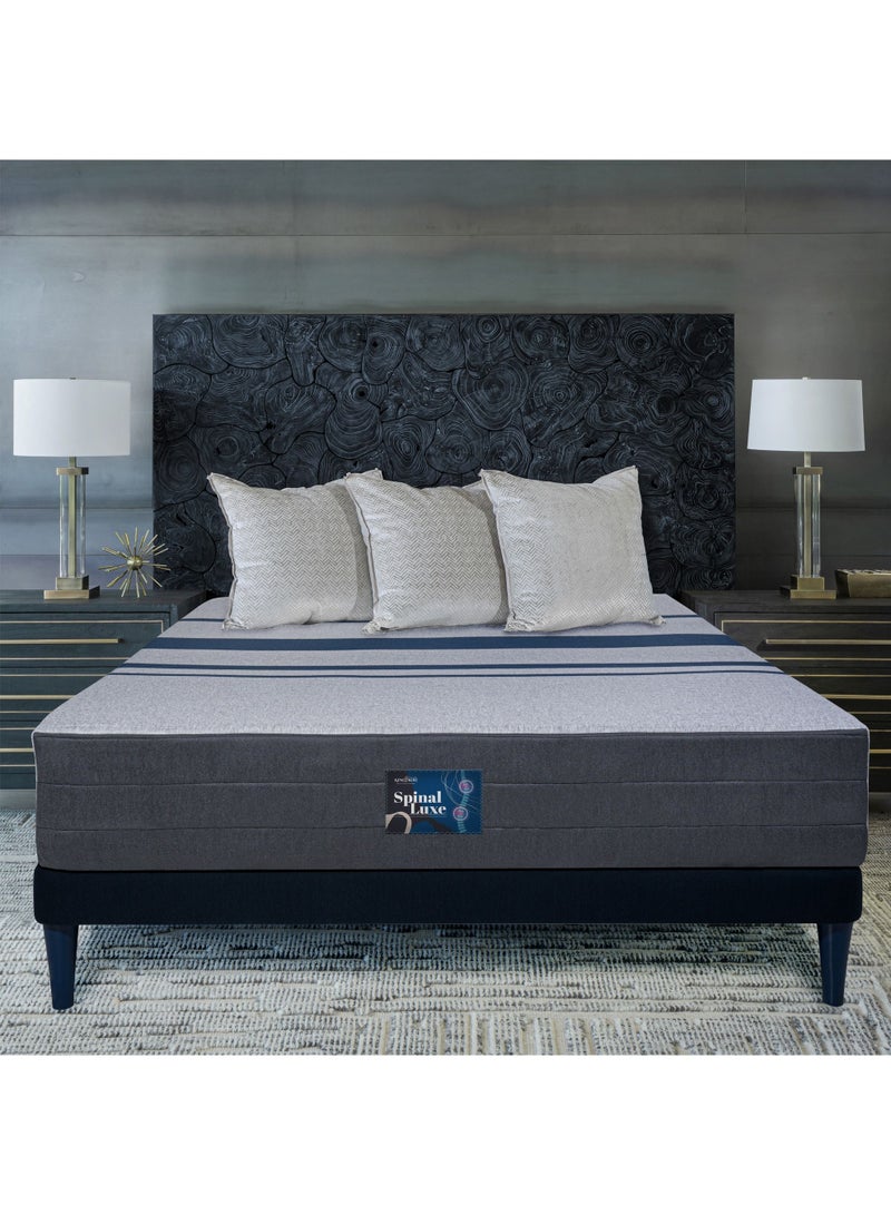 KING KOIL Spinal Luxe Pocket Spring Mattress 97x203x24 CM,  Medium Firm Twin XL Mattress | Mattress in a Box - Image 2