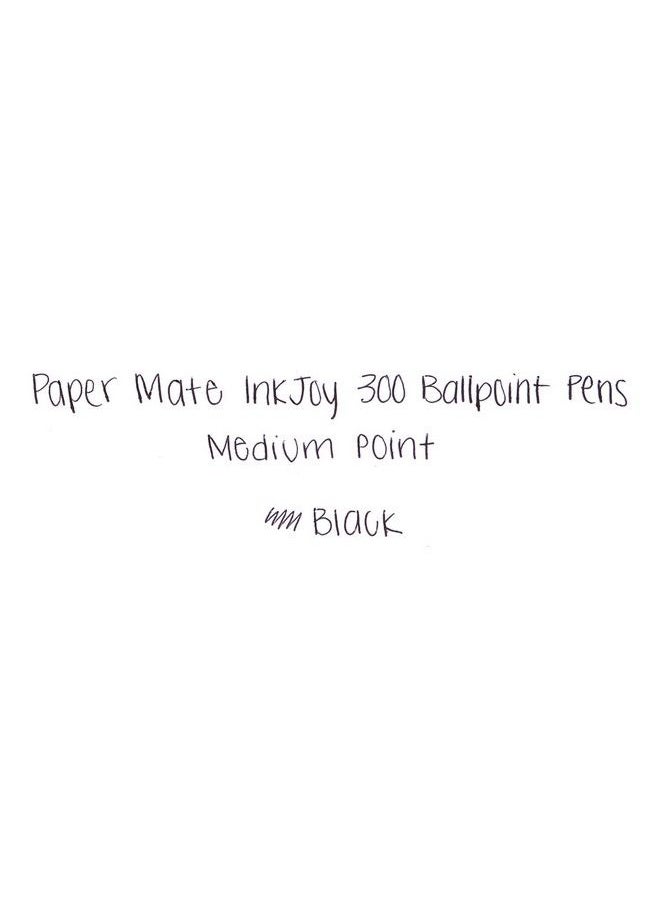 Paper Mate 1951260 Inkjoy 300 Rt Retractable Ballpoint Pen 1Mm Black Dozen  - Image 4