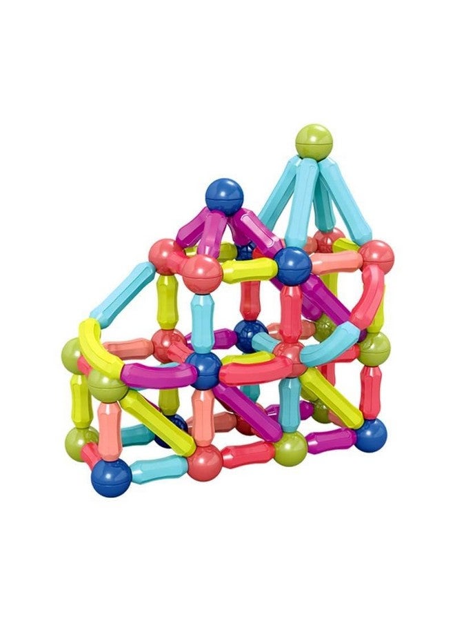 جويال مكعبات الألغاز المغناطيسية من جويال، ألعاب بناء تعليمية للأطفال الصغار ومرحلة ما قبل المدرسة، قم ببناء برج باستخدام المكعبات، وربط الطوب لبناء الجسور، متعدد الألوان - 25 قطعة - Image 5