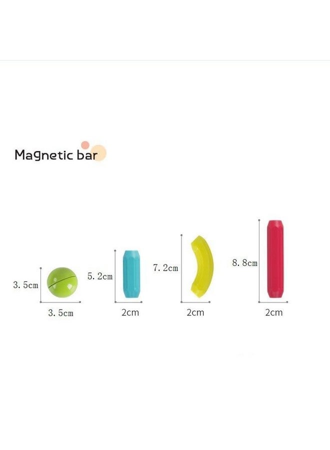 جويال مكعبات الألغاز المغناطيسية من جويال، ألعاب بناء تعليمية للأطفال الصغار ومرحلة ما قبل المدرسة، قم ببناء برج باستخدام المكعبات، وربط الطوب لبناء الجسور، متعدد الألوان - 25 قطعة - Image 3