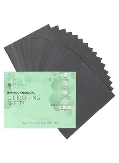 DUcare Oil Blotting Sheets for Face DUcare 100 Counts Green Tea Blotting Paper For Oily Skin Oil Absorbing Sheets For Face 