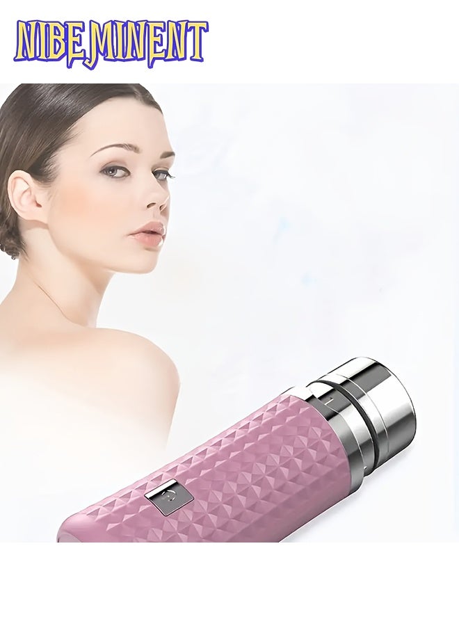 NIBEMINENT Women's Electric Epilator & Mini Epilator - USB-Powered Full-Body Hair Removal Device with Ergonomic Handle, Interchangeable Heads for Face, Underarms, Legs, Bikini Line, Sensitive Light Beige Mode, USB Charging Cable Included, Multi-Purpose Hair Removal System for Home & Travel Use, Compact & Portable Design for Underarms, Legs, Bikini Line & Private Areas, USB Rechargeable & Easy to Use - Image 5