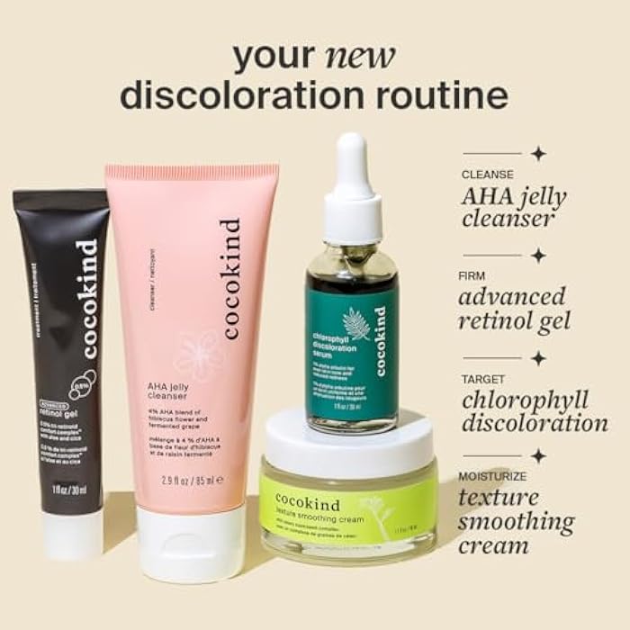 Cocokind Chlorophyll Discoloration Serum, Sensitive Skin Friendly Spot Fading Serum to Target Spots, Uneven Tone, and Redness, 1 fl oz - Image 5