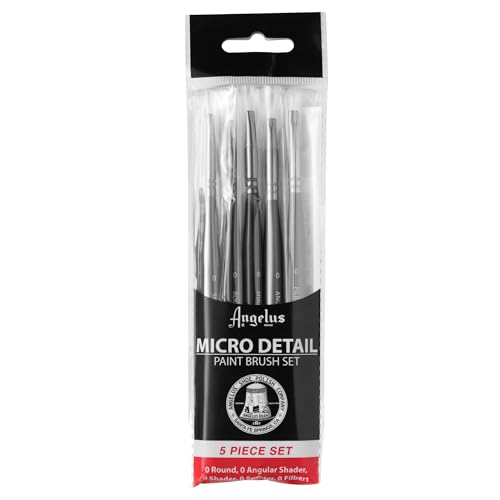 Angelus Micro Detail Paint Brush Set - Image 4