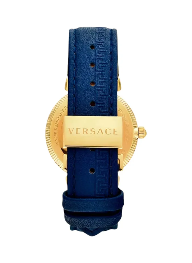 Versace Daphnis Quartz Blue Dial Watch
