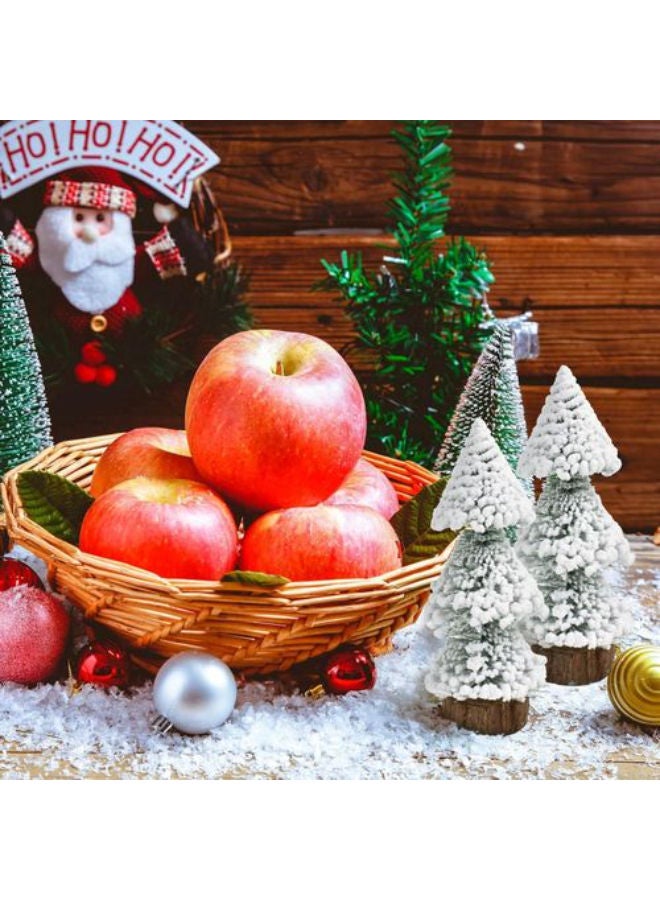 شجرة ثلجية مصقولة اصطناعية مصغرة - Image 3