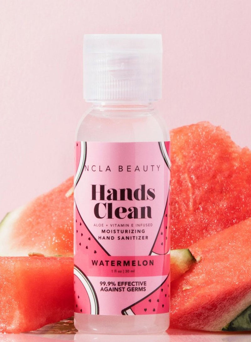 NCLA Hands Clean Moisturizing Sanitizer - Watermelon - Image 2