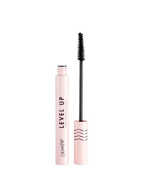 ColourPop Level Up Lengthening Mascara - Buildable Black Mascara for Lifting & Lengthening Lashes - Separates and Extends Lash Length - Conditioning Formula with Vitamin C & E - Black (0.25 oz)