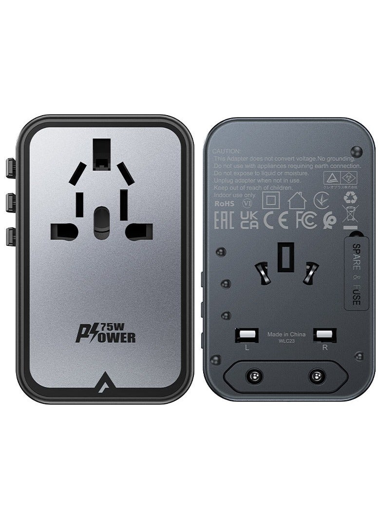 ACEFAST Charging Adapter Z1 2300W + PD75W GaN (3xUSB-C+2xUSB-A) - Image 2