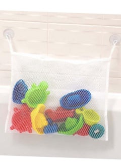 Daytoyz Toy Storage Container for Bathroom Net Storage Bag Child White Take a Bath  - Image 3