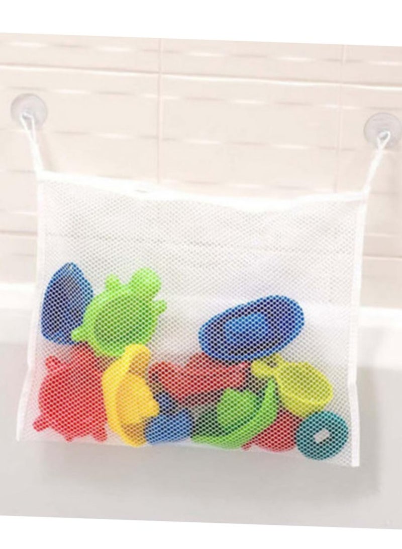 Daytoyz Toy Storage Container for Bathroom Net Storage Bag Child White Take a Bath  - Image 3