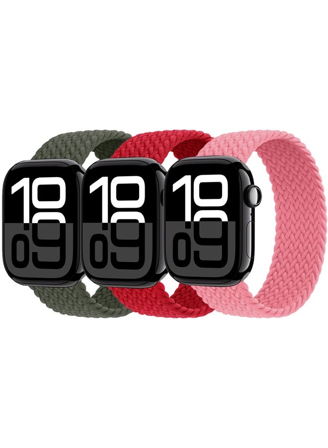 Solo Nylon Band 44mm Size 135-140mm with Metal Lugs Compatible with Apple Watch 44mm 45mm 49mm Series 1-9 SE Ultra 1 Ultra 2 - Image 2