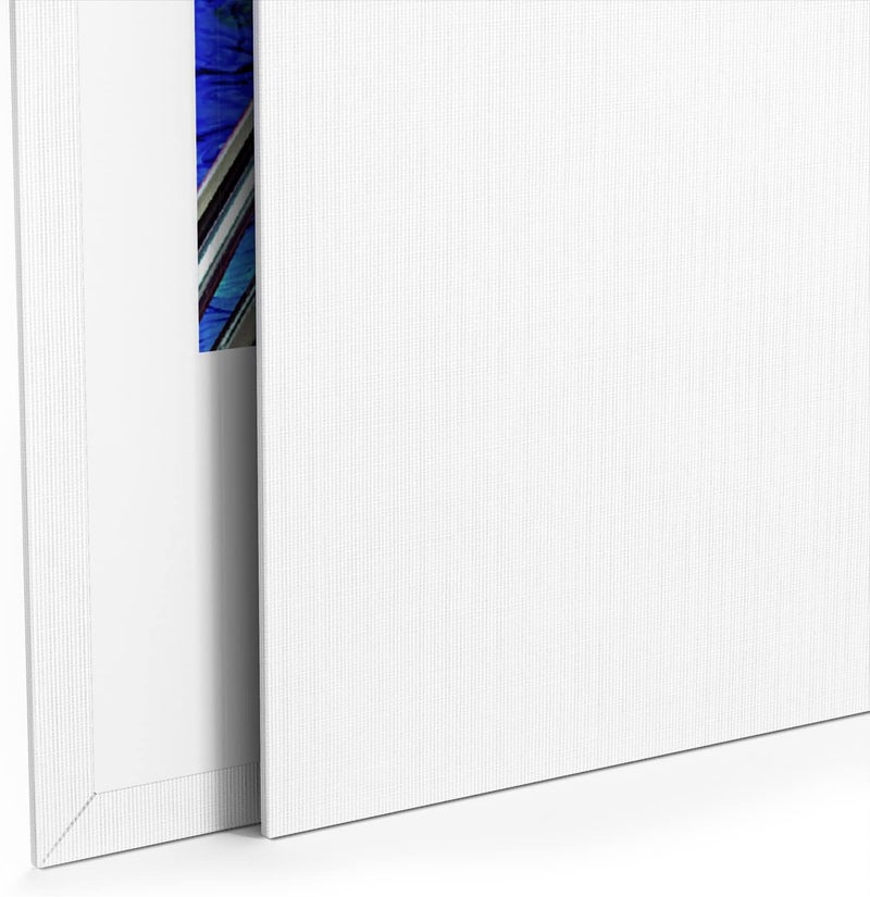 GOTIDEAL Canvases for Painting, 5x7 inch of 24, Professional Primed White Blank Flat Canvas Panels- 100% Cotton Artist Canvas Boards for Acrylics Painting, Oil Watercolor Tempera - Image 4
