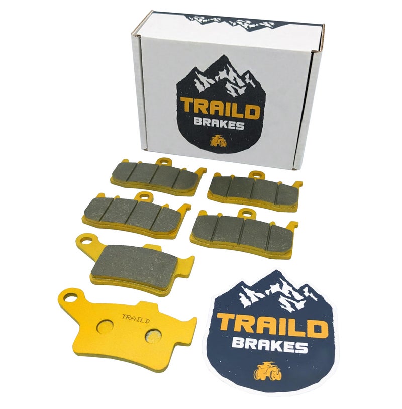 Traild Ceramic Brake Pad Set for Can Am Spyder 20132024 Front Rear