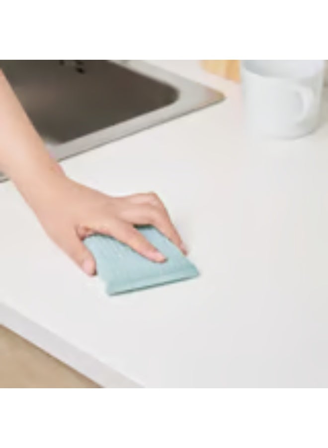 3-piece dishwashing sponge set, green/blue/yellow multi-color - Image 3