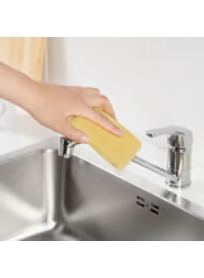 3-piece dishwashing sponge set, green/blue/yellow multi-color - Image 5