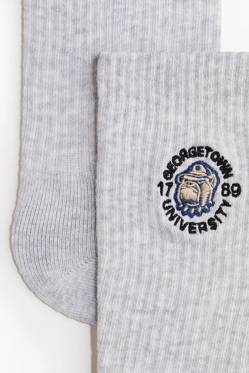 H&m Motif-detail socks