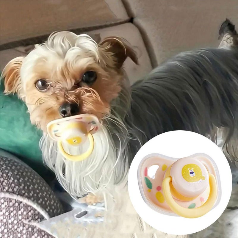 Pet pacifier, day and night dual-use pacifier with dust cover, sleep-friendly pacifier. - Image 4