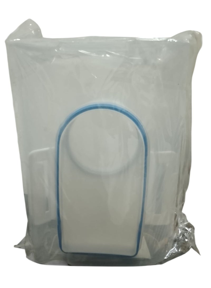 روبيك أوعية لتخزين الأرز مع كوب قياس أزرق/شفاف - Image 2