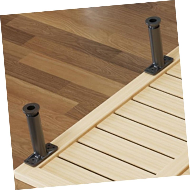 2pcs Adjustable Bed Frame Support Legs Heavy Duty Height Adjustable Furniture Replacement Legs with Design for Enhanced Stability and Durability - Image 3