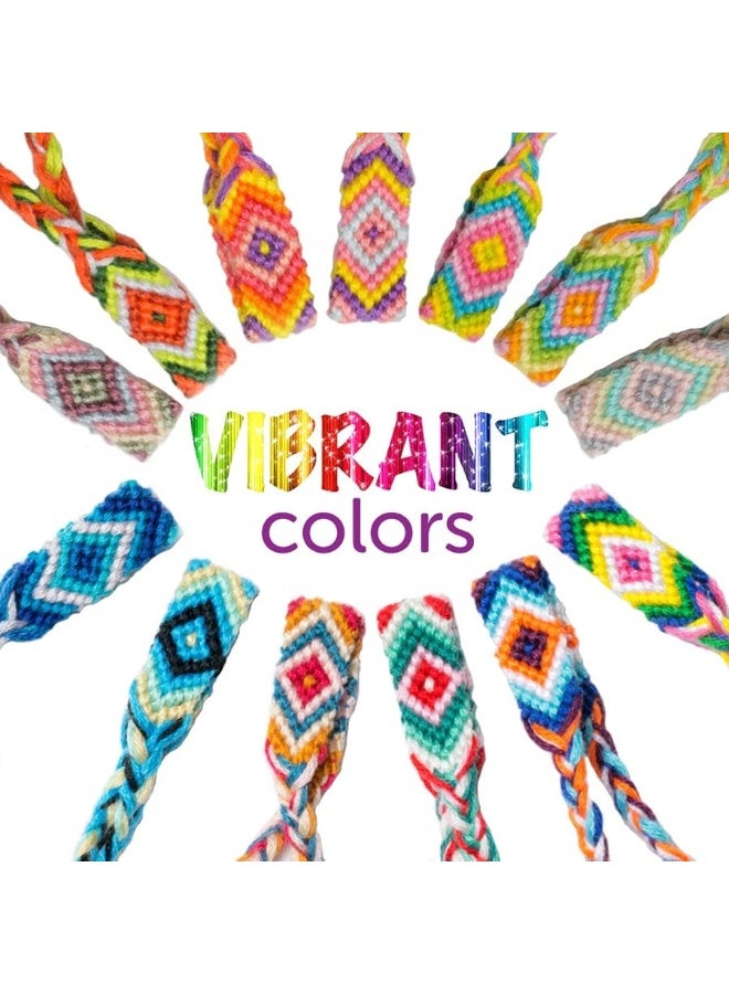iShyan Woven Friendship Bracelets 20 Pcs Braided Bracelets Handmade Colorful Adjustable String Bracelets,1cm - Image 4