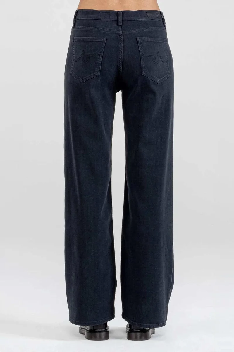 Ag Jeans Cropped Skinny-Fit Dark Denim Jeans