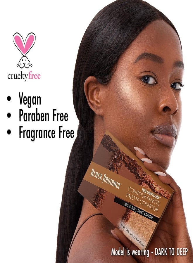 Black Radiance True Complexion Contour Palette, Dark To Deep - Image 3