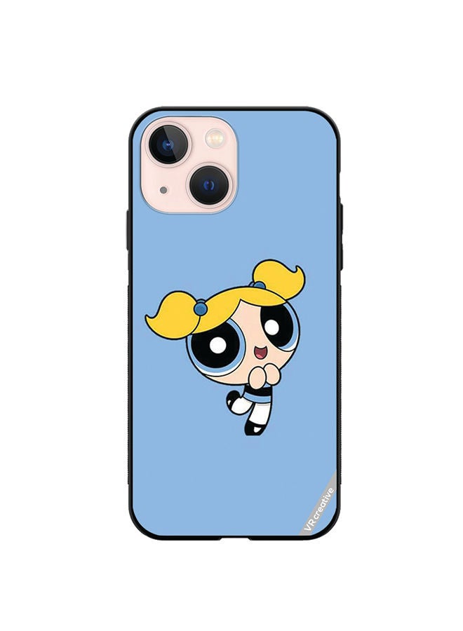 VR CREATIVE Protective Case Cover For Apple iPhone 14 Bubbles Powerpuff Girls Design Multicolour - Image 1
