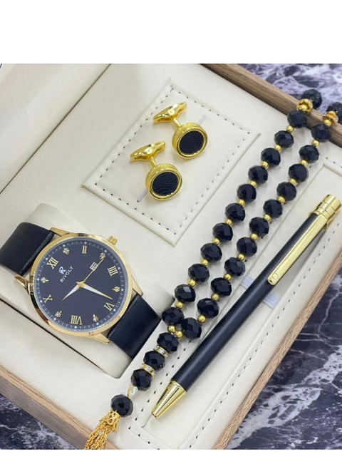 Luxury and elegant men's watches, consisting of 4 pieces