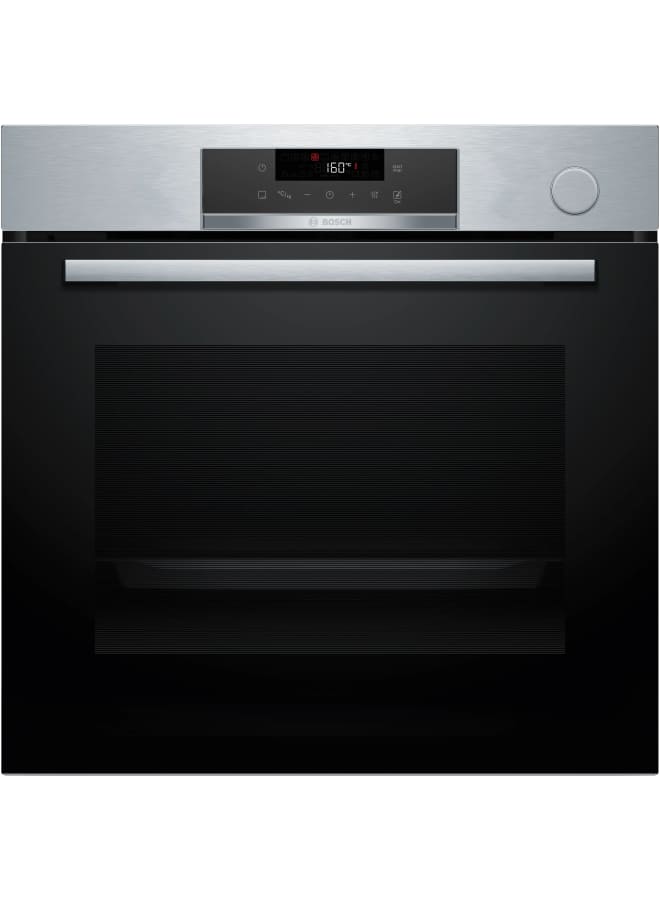 BOSCH Series 4 Built-in oven with added steam function 60 x 60 cm Stainless steel HRG532ES3 HRG532ES3 Stainless steel - Image 1