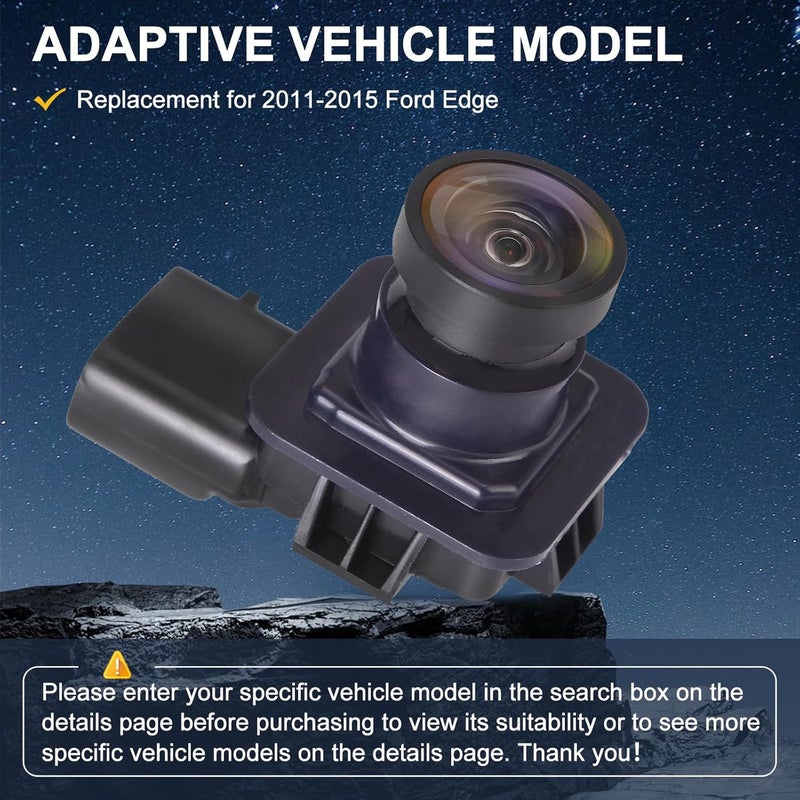 BLPextrm Rear View Backup Camera Replacement for Ford Edge 2011-2015 - Image 2