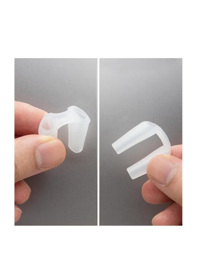 (No. 6 No. 7 .)Face healthly Silicone Nostril Retainer, Nose Pad for Surgery, Nose Retainer Rhinoplasty, Retainer for Work Surgery,%100 Silicone Nose Stud - Image 5