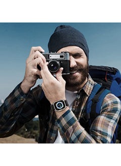 SHOPI Trail Loop Compatible with Apple Watch Band 49mm 45mm 44mm 42mm 41mm 40mm 38mm, Nylon Weave Sport Loop Men Women Adjustable Pull Tab Strap for Apple Watch Ultra iWatch Series 8 7 6 5 4 3 2 1 SE  - Image 4