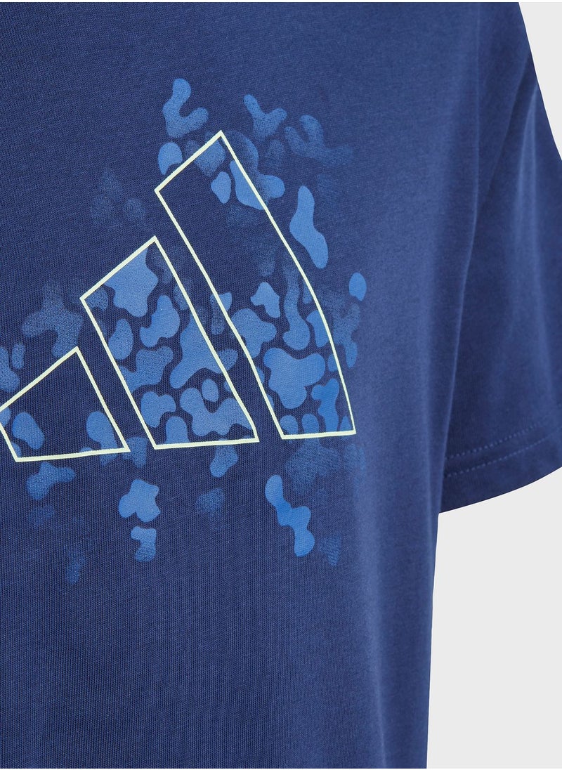 Adidas - Kids Train T-Shirt - Image 1