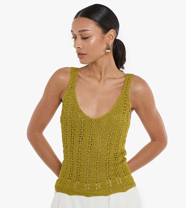 بي سي بي جي BCBG Crochet Cami Top