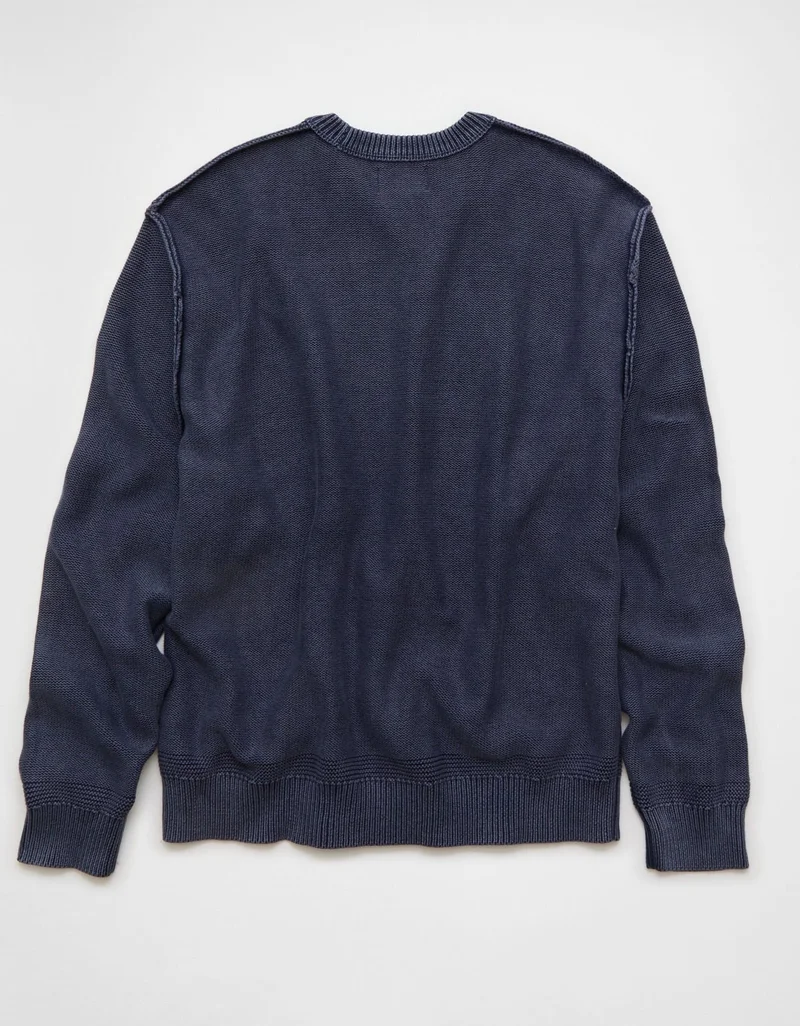 American Eagle  AE Washed Reverse Sweater for Men | Best Price UAE