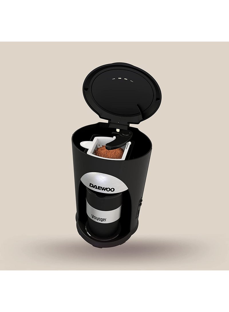 دايو ماكينة تحضير القهوة/ ماكينة تحضير القهوة إنستا مع كوب سفر، تكنولوجيا كورية - Image 3