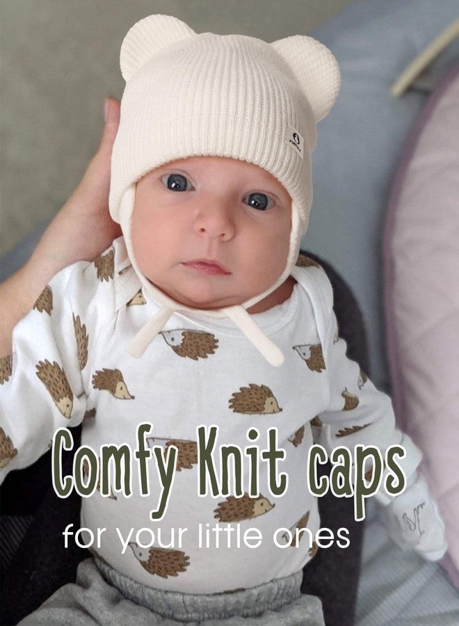 FURTALK Baby Infant Winter Hat Toddler Beanie with Bear Ear Boys Girls Soft Warm Cap - Image 3
