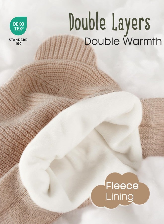 FURTALK Baby Infant Winter Hat Toddler Beanie with Bear Ear Boys Girls Soft Warm Cap - Image 2