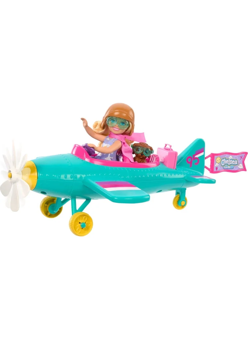 Barbie Chelsea's Propeller Mini Plane Playset HTK38