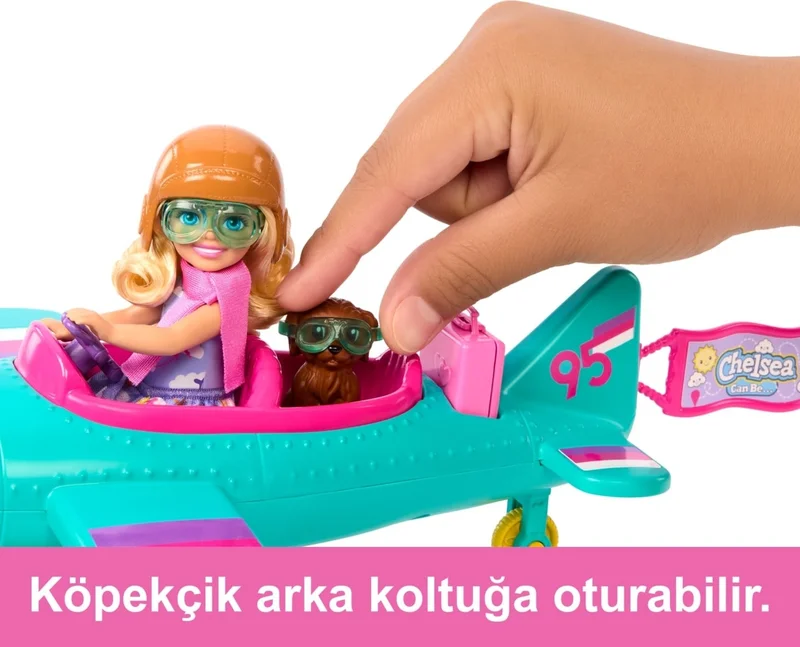 Barbie Chelsea's Propeller Mini Plane Playset HTK38