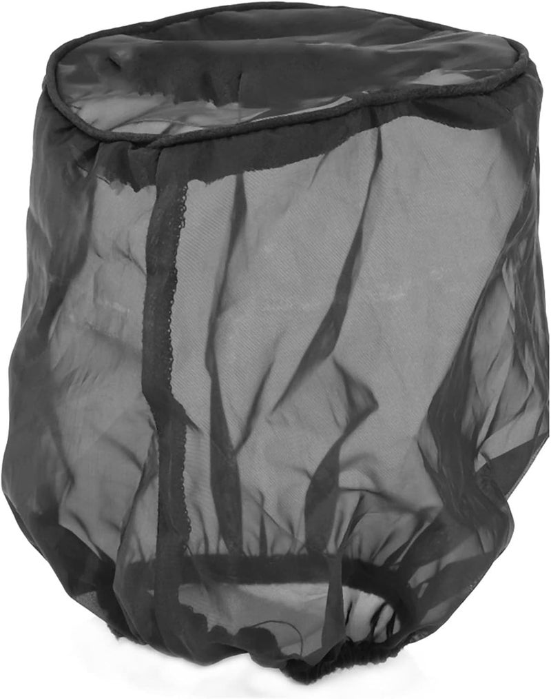Keenso Car Air Filter Cover, Dustproof High Flow Protection, Air Intake Filter Cover Small for Off-Road Driving Daily Commuting Dusty Climates SUVs Trucks - Image 1