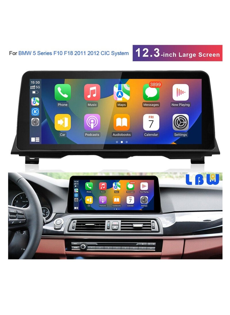 UKMASTER - UK MASTER Car Stereo Screen 12.25 Inch 8GB 64GB for BMW 5 Series F10 F112011-2012 - Image 1