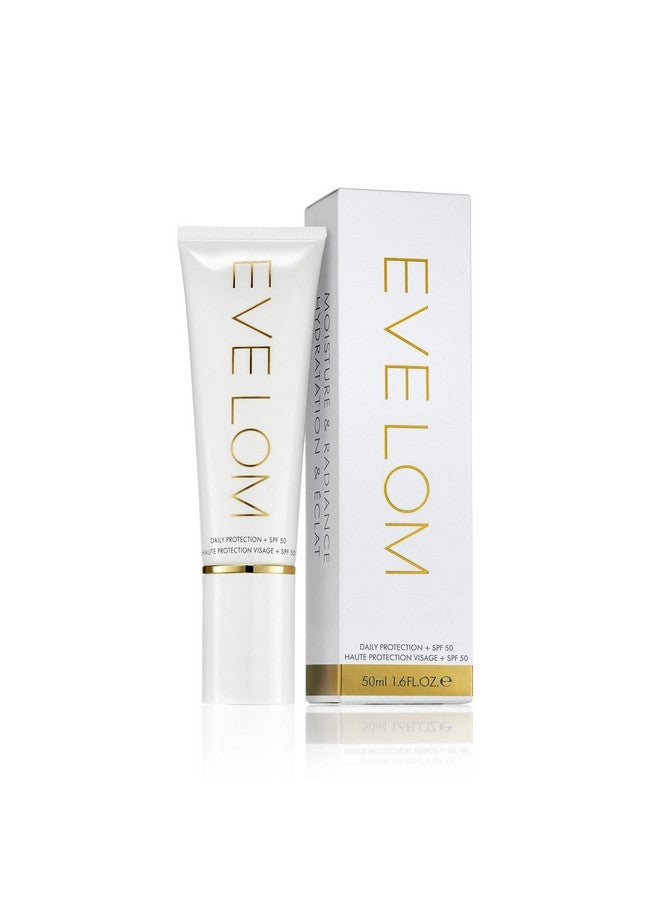 Eve Lom Daily Protection Spf 50 Facial Sunscreen Contains Six Scientific Sunscreens And Is Free From Zinc And Titanium Dioxide. Protects Skin With Dualaction Uv And Antioxidant Shields 50 Ml - Image 2