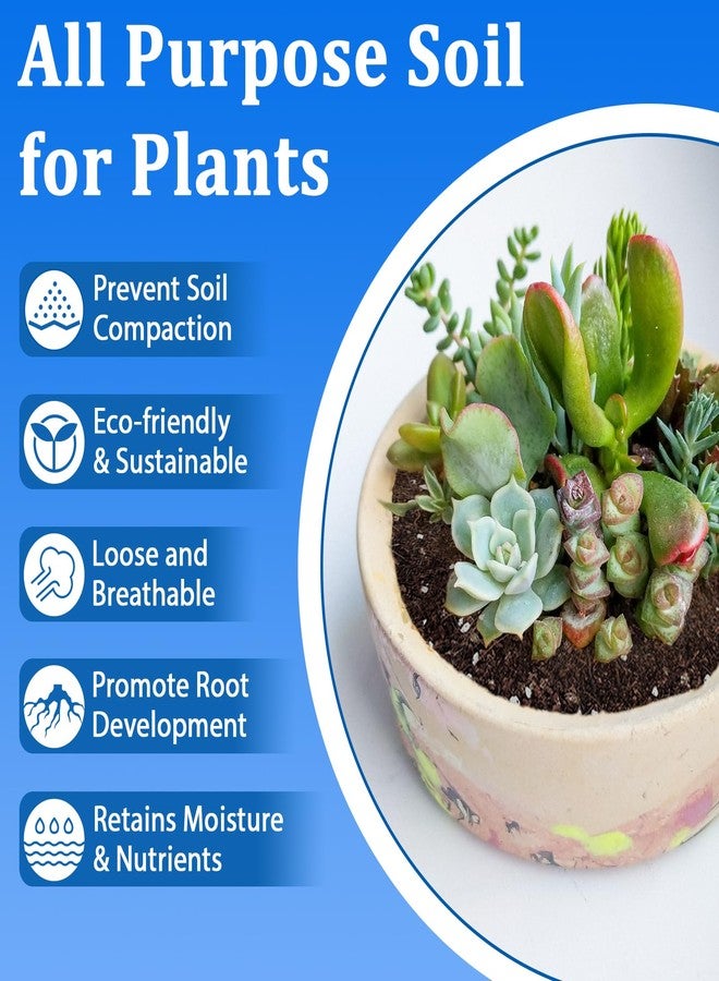 Halatool 3QT Indoor Potting Soil for Plants Orchid Potting Mix Garden Top Succulent Bonsai Soil for Aloe Vera Houseplants Flowers Vegetables & Herbs - Image 3