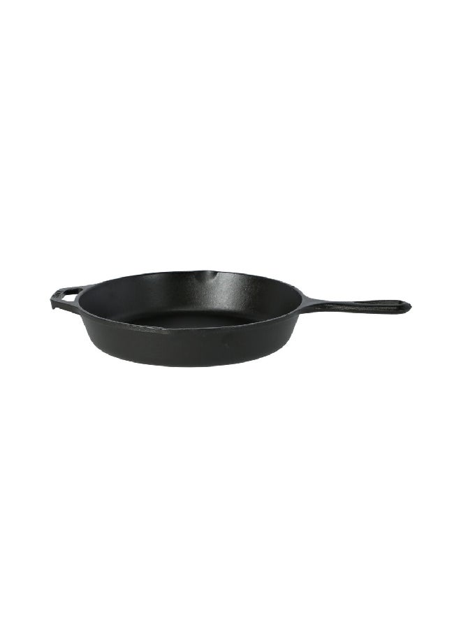 LODGE Cast Iron Round Skillet Pan with Hanging Loop Black 10.5 inch L8SK3  - Image 3