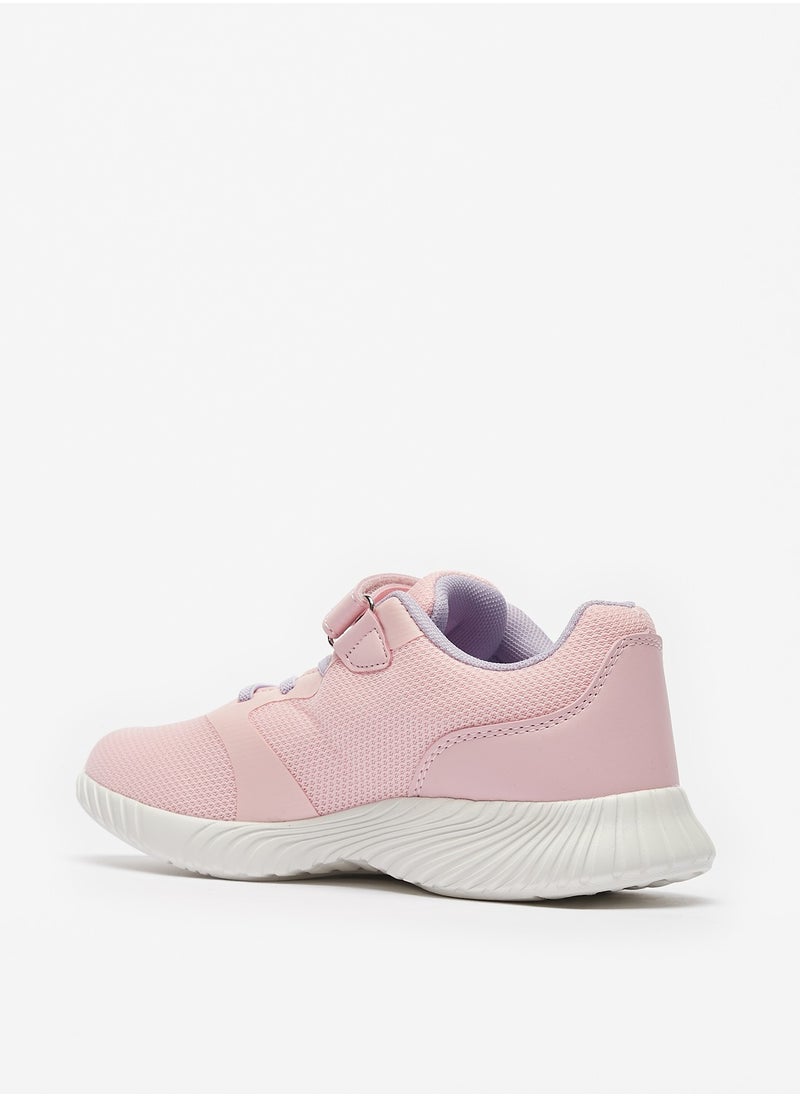 Oaklan by Shoexpress - Girls Textured Sports Shoes with Hook and Loop Closure - Image 1