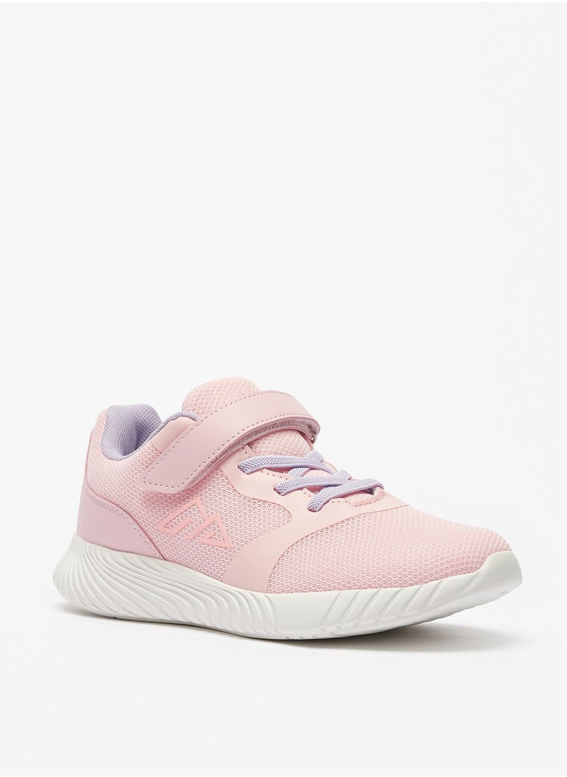 Oaklan by Shoexpress - Girls Textured Sports Shoes with Hook and Loop Closure - Image 1